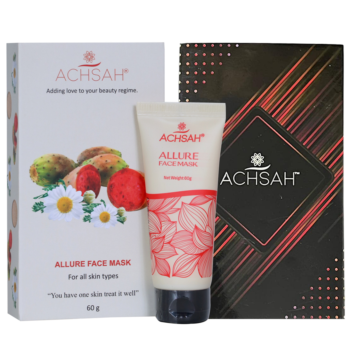 Achsah Allure Face Mask With Travel Pack